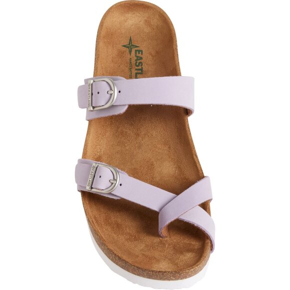 NEW Eastland Tiogo Sandals - Leather lilac For Women 253 - Picture 3 of 6